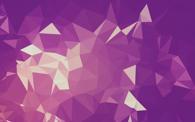 Abstract low poly background, geometry triangle