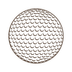 ball golf equipment icon