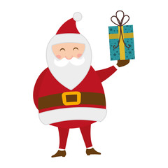 santa claus character icon