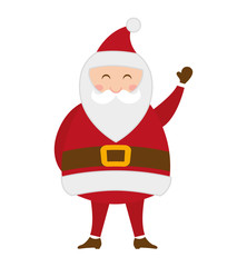 santa claus character icon