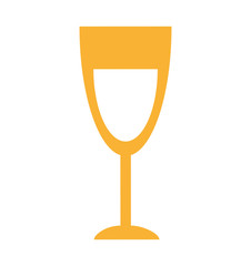 cup wine isolated icon