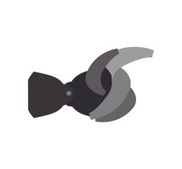 arm robot technology android metal  icon. Isolated and flat illustration. Vector graphic