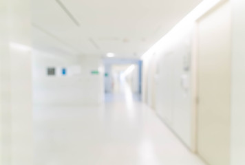 abstract blur in hospital