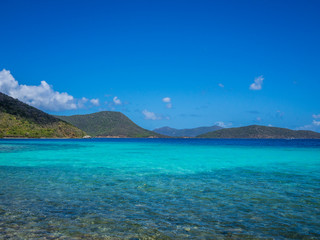 Caribbean sea at US Virgin Islands