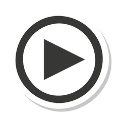 media player button play icon