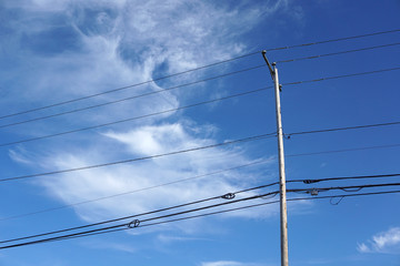 Fototapeta premium power pole