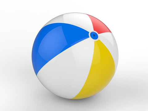 colorful beach ball