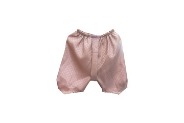 loincloth for baby Thai style on isolated