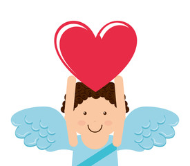 angel cupid little icon