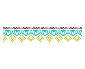 textile pattern decoration icon