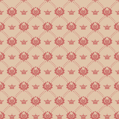 Seamless Damask Wallpaper