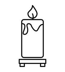 candle flame spa icon