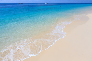 tropical beach clear water ,clean beach