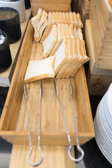 Obraz na płótnie Canvas toast bread and slice