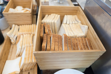 toast bread and slice