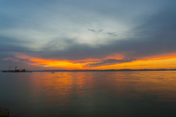 Sunset at the Golden Beach