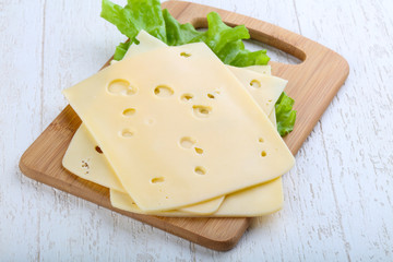Sliced cheese