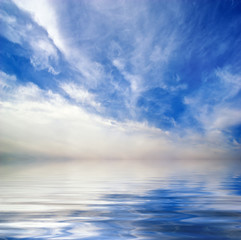 Beautiful seascape background.