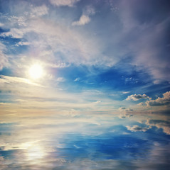 Beautiful seascape background.