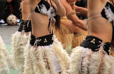 Fototapeta premium Danza tradicional de la Isla de Pascua