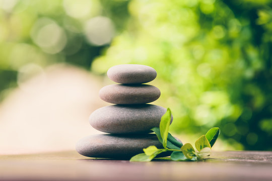 balancing pebble zen stones outdoor