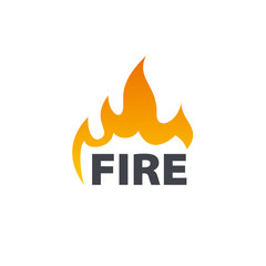 fire vector logo
