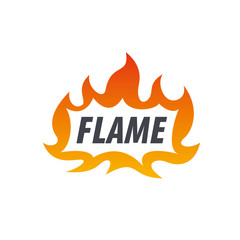 fire vector logo