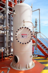 oil and gas Industrial compressed air receivers or storage vessels