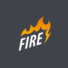 fire vector logo