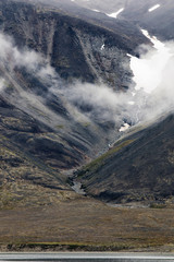 mountain valley in the North
