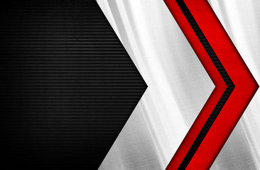 metal striped with arrow design background