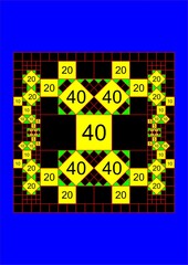 Proportional to the square. 