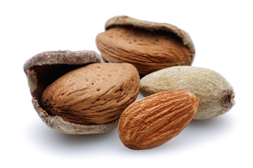 almonds, shelled almonds