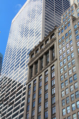 Fototapeta premium New York - buildings in Manhattan
