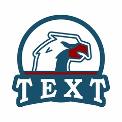 AMERICAN FOOTBALL logo icon vector
