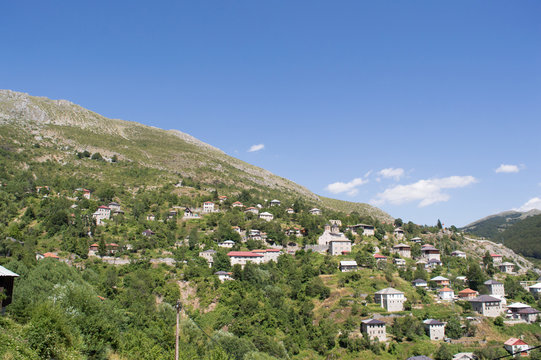 Galicnik village, national park Mavrovo
