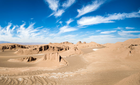 Yardangs of Kerman, Iran