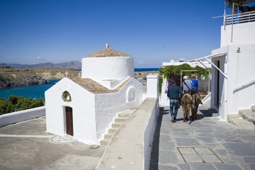 Agios Georgios Hostos church, Lindos