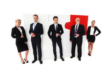 Obraz premium Business people team