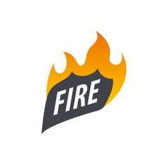 fire vector logo