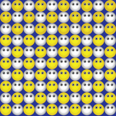 background of emoticons