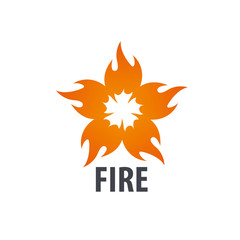 fire vector logo