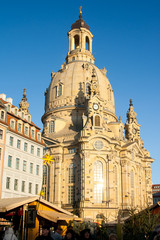 Fototapeta na wymiar Church of Our Lady in Dresden. Germany