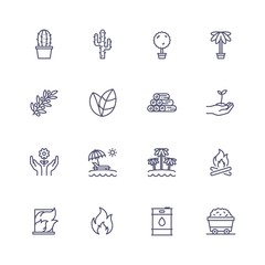 Nature icons