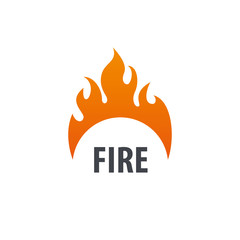 fire vector logo