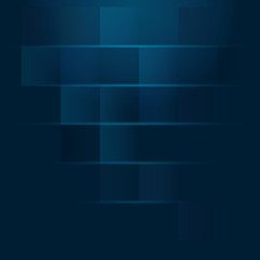 abstract mosaic bright colorfull blue design