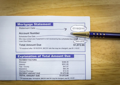 Ahead On Mortgage
A mortgage statement showing the homeowner months ahead on his or her mortgage based on the scheduled due date.