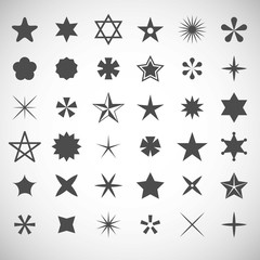 Star icons collection