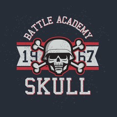Skull badge
