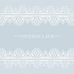Vintage lace background